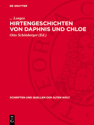 cover image of Hirtengeschichten von Daphnis und Chloe